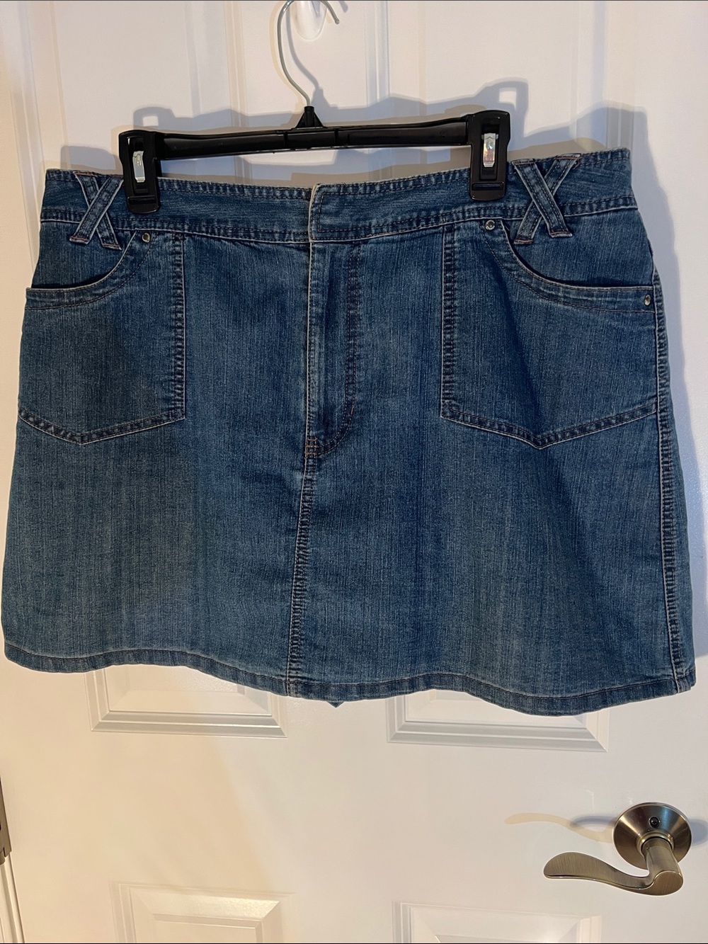 Sonoma Blue Denim Mini Skirt (Skorts)- Women's Size 16